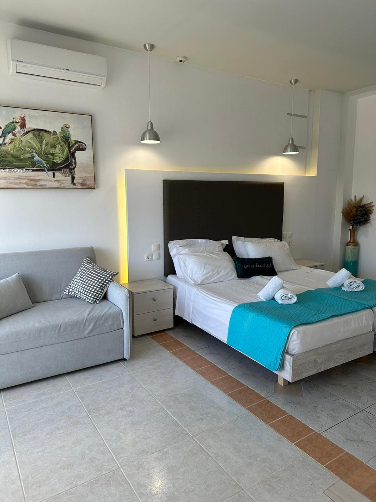 Apollonio Suites & Rooms Faliraki Rhodes Bilik gambar