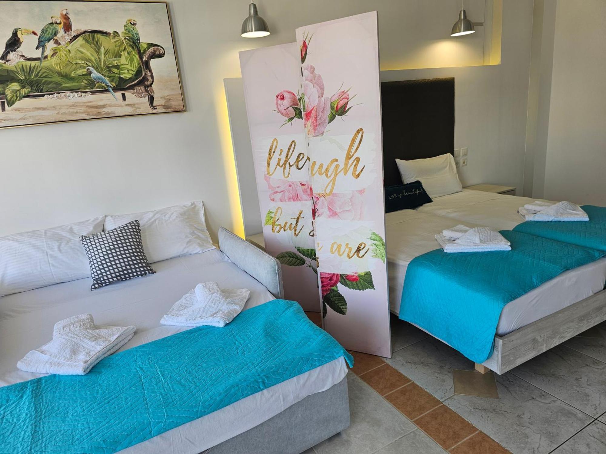 Apollonio Suites & Rooms Faliraki Rhodes Bilik gambar